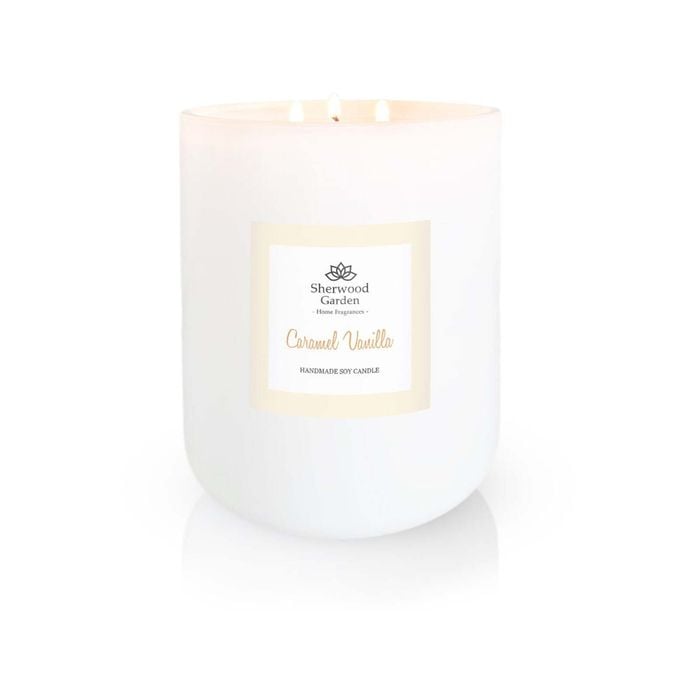 Caramel Vanilla Soy Candle 900g
