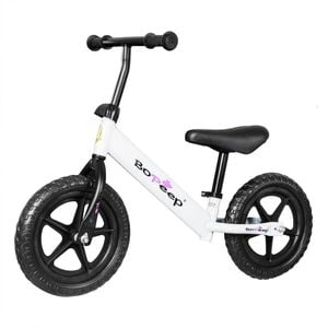 BoPeep Kids Push Balance Ride On Bike White