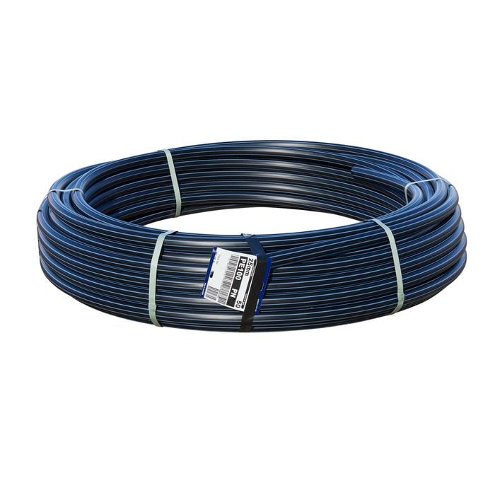 Vinidex 25mm x 50m Metric Blue Poly Pipe (PN12.5)