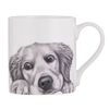 Ashdene Peeking Pups Golden Retriever Mug