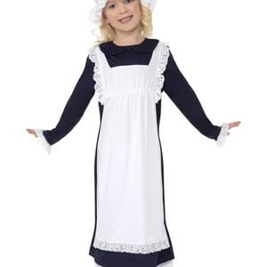 Poor Victorian Maid Girls Book Week Costume - Large