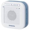 Sangean H200 Portable Waterproof Bluetooth Speaker - White / Blue
