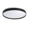 Oriel Lighting Leena Tri-colour Led Ceiling Light Black 48cm