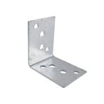 Carinya 100 x 100 x 75 x 4mm Hot Dipped Galvanised Reinforcing Angle Bracket