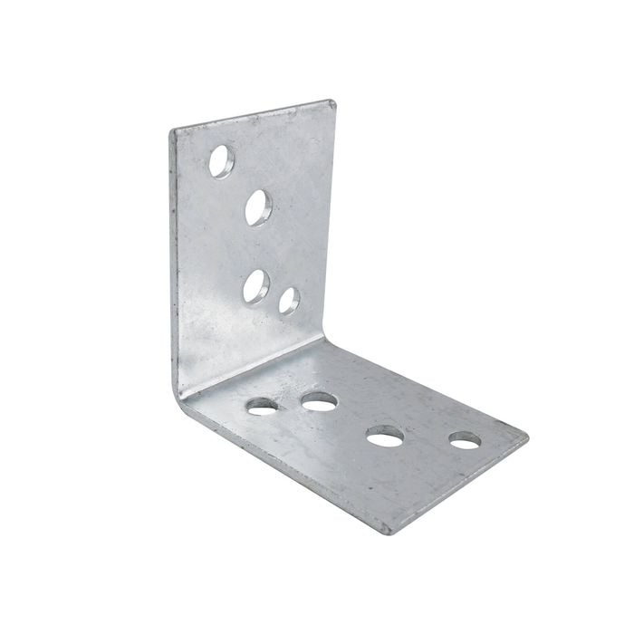 Carinya 100 x 100 x 75 x 4mm Hot Dipped Galvanised Reinforcing Angle Bracket