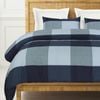 Amsons Pure Cotton Super King Quilt Cover Set - Blue Box