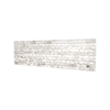 Bellessi 445mm x 1200mm x 4mm Motiv Polymer Bathroom Panel - White Wall