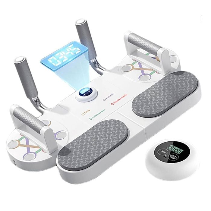 Fohoa 3-in-1 Push Up Board With Automatic Counter And Resistance Bands