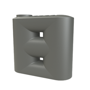 Melro Tanks 3510L Slate Grey Poly Slimline Water Tank