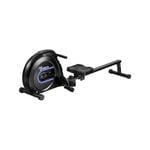 Finex Rowing Machine Foldable Cardio Exercise Rower Blue