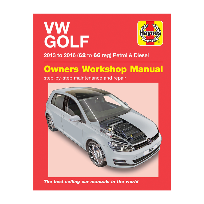 VW Golf 2013-2016 Repair Manual