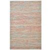 Handwoven Natural Jute Rug-Kerala 6001-Natural/Red Multi-160x230cm