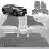 6D Diamond Car Floor Mats for Mazda CX-60 2022-Current-Full Set-Grey-Outback GT