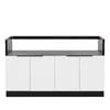 AlfrescoPlus 1530mm Arctic White BBQ Module and Air Frame