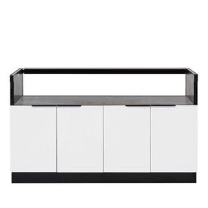 AlfrescoPlus 1530mm Arctic White BBQ Module and Air Frame