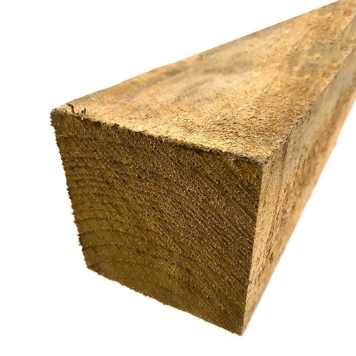 100 x 100mm 2.7m Post H4 Treated Pine Sawn CCA