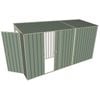 Build-A-Shed 1.2 x 3.7 x 2.0m Skillion Single Sliding Side Door Shed - Green