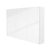 CIBO 1200mm White Tonic Mirrored Shaving Cabinet