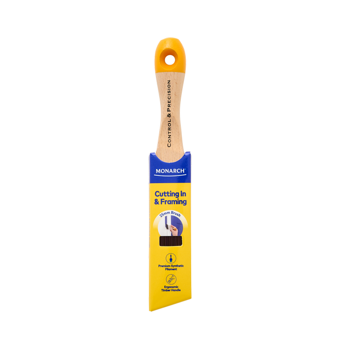 Monarch 25mm Cutting In And Framing Synthetic Paint Brush - 25mm