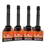 4-Pack SWAN Ignition Coil for Honda Accord, CR-V & Odyssey (2.4L)