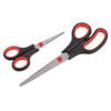 Stainless Steel Scissors 2pc Set - Black