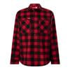 Hard Yakka Red Long Sleeve Checked Flannel - Size S