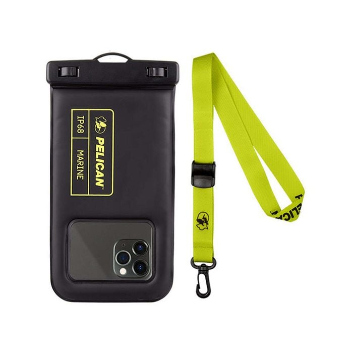 Pelican Marine Waterproof XL Pouch - Black/Neon Green