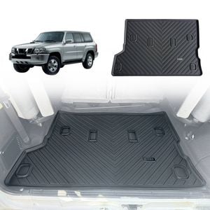 AUSGO Boot Liner for Nissan Patrol GU Y61 1997-2015 Cargo Trunk Mat Boot Mat