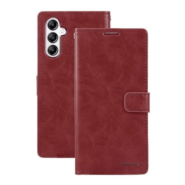 Goospery Bluemoon Diary For Galaxy A36 5g - Wine