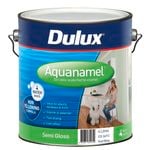 Dulux 4L Enamel Paint Aquanamel Semi Gloss White - 4L