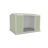 Absco Sheds 3.00 x 2.26 x 2.00m Pale Eucalypt Ezislider Double Sliding Door Garden Shed