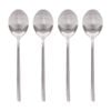 Argon Tableware Stainless Steel Dessert Spoons - 20cm - 8x Durable Rust Resistant Stainless Steel Dishwasher Safe Flatware Set