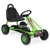 Costway Kids Pedal Go Kart Outdoor Ride On Car Toy Racer Green