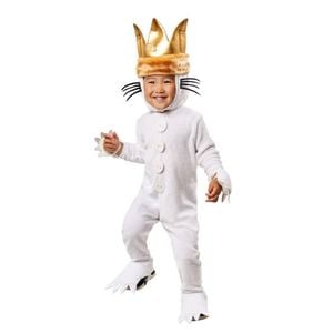 Max Deluxe Halloween Costume Child Jumpsuit with Crown and Tail, 18-36-MTHS