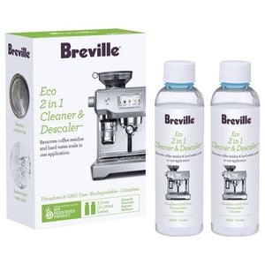 2pc Breville 120ml 2-in-1 Eco Liquid Cleaner/descaler F/ Coffee Machines/kettle