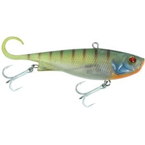 110mm Zerek Fish Trap Soft Vibe Lure - Col OG - Sinking Crankbait Fishing Lure