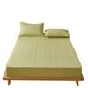 Anycozy Mattress Cover Green 180x200cm Pure Cotton Soft Quilted Bed Sheet Anti-bacterial Protector Cover