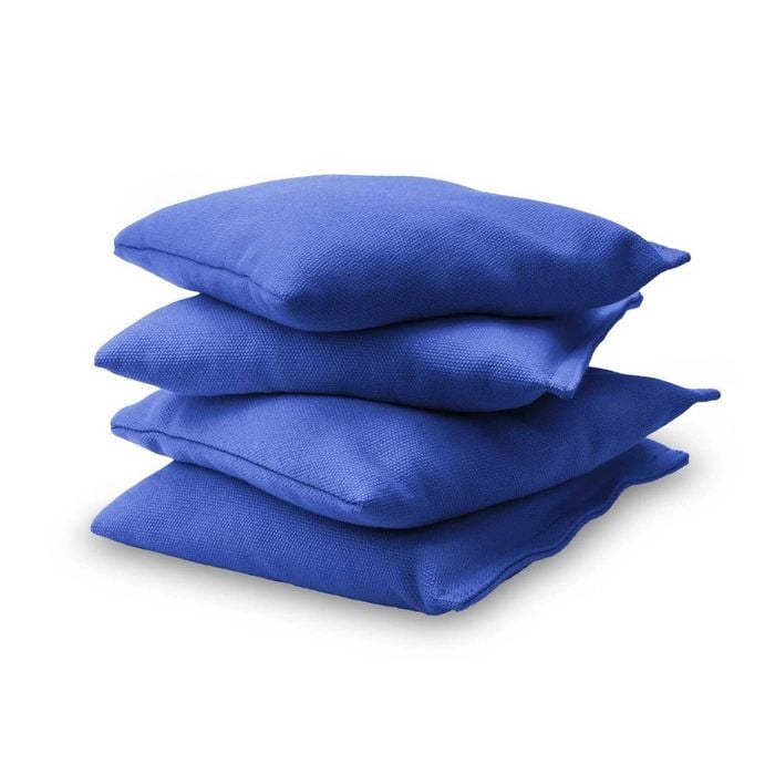 Premium Cornhole Bean Bag Set Of 4 - Various Colours Available-royal Blue