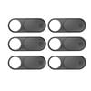6 Pcs Slide Camera Cover for Tesla Model 3 2017-2023 and Model Y 2021-2024 Privacy Protector