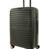 Pierre Cardin Classic Medium 113l Hard Shell Case Suitcase Travel Luggage Olive