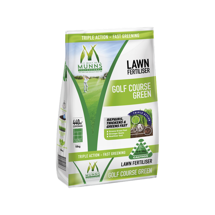 Munns Professional 10kg Golf Course Green Lawn Fertiliser