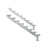 Galintel 8 Tread Heavy Duty Galvanised Steel Stair Stringer - 2 Pack