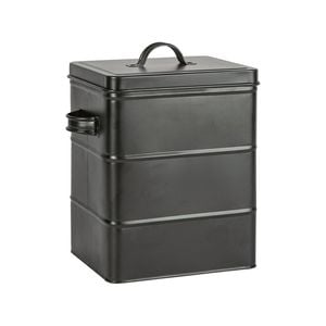 Harbour Housewares Vintage Metal Storage Canister - 5.5L