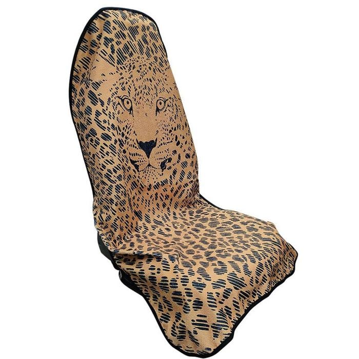 Catzon Car Seat Cover Waterproof Washable For Car Suv Truck-leopard