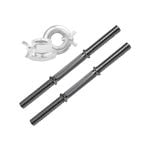 40cm Stainless Dumbell Bar - 25mm Diameter