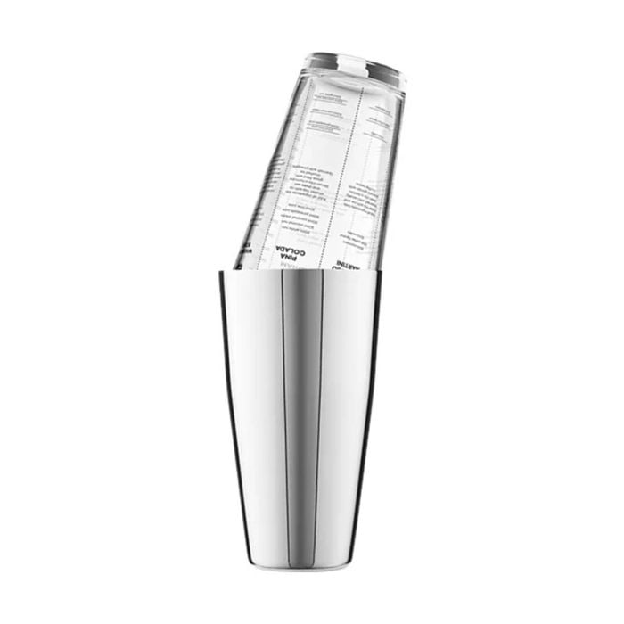 Maxwell & Williams Cocktail & Co Boston S/S 400ml Shaker w/ Recipe