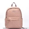 Tosca Metro Quilted Oxford Lightweight Travel 15" Laptop Backpack Mauve