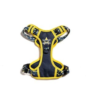NRL North Queensland Cowboys Pet Dog Padded Harness Adjustable Vest L