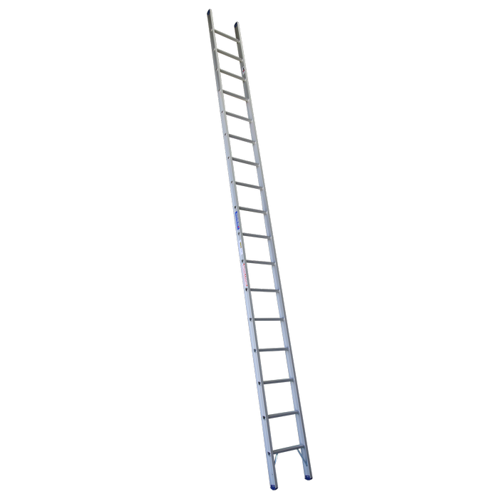 INDALEX 5.5m Industrial Aluminium 180KG Pro Series Single Ladder