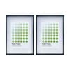 2PK Braz A2 Rome Image Photo Document Display Frame 42x59.4cm Black